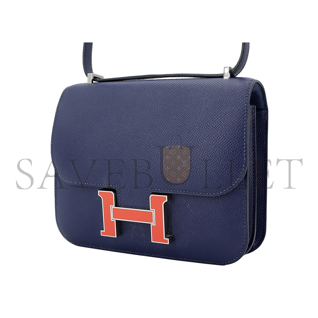 H**mes master constance mini 18 epsom h070392c793(19*15*4cm)